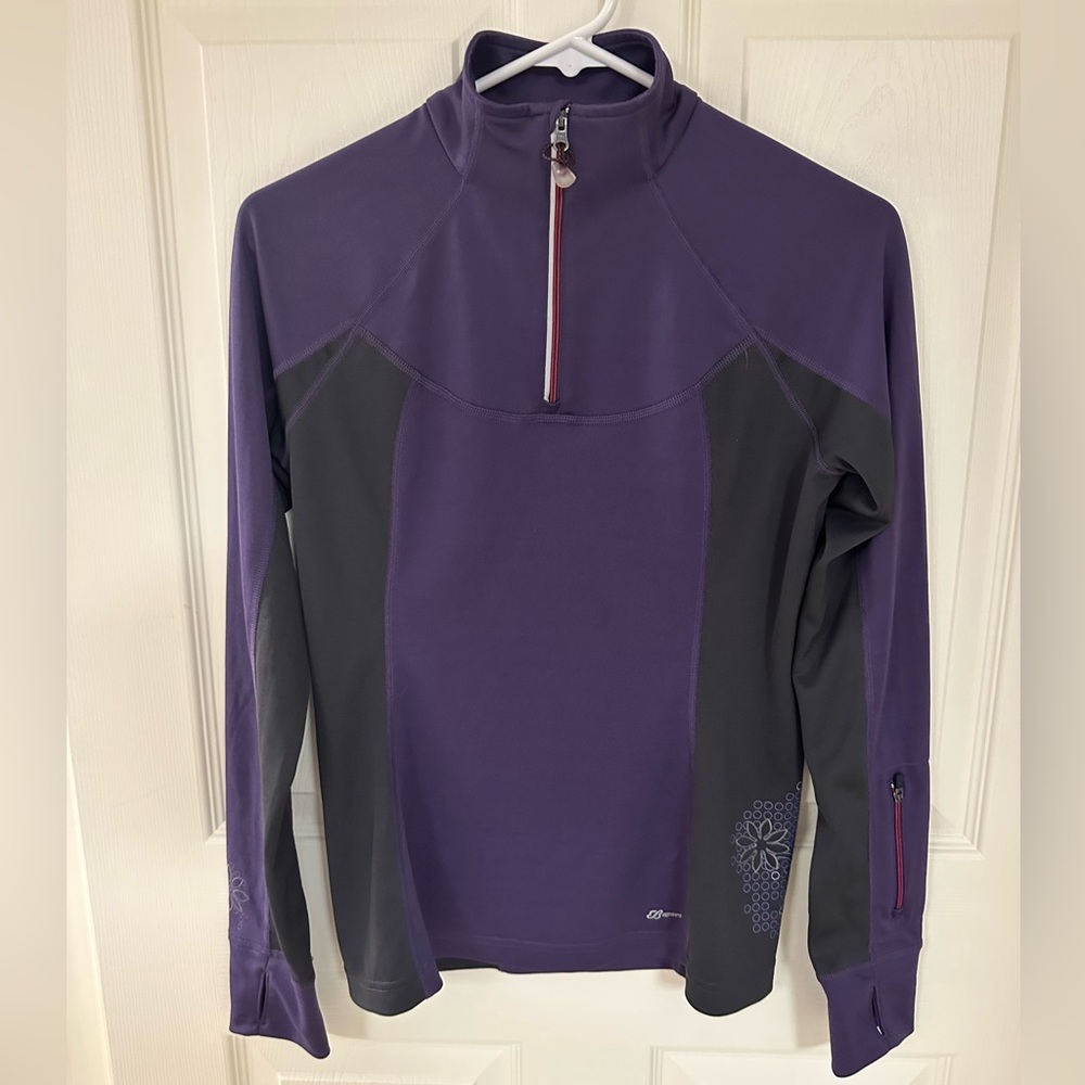 Womens Eddie Bauer sport quarter-zip pullover.